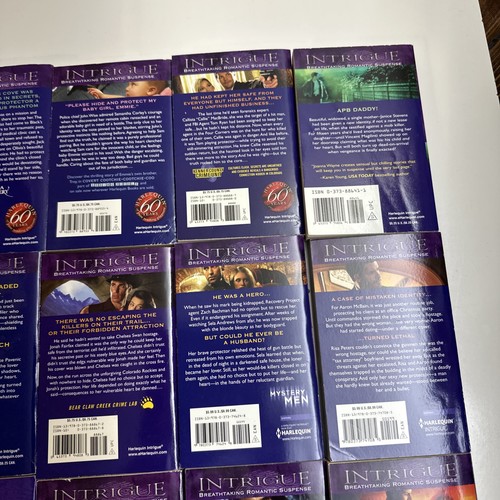 LOT OF 24 HARLEQUIN INTRIGUE NOVELS (LARGER PRINT) Mixed Authors - Picture 23 of 24