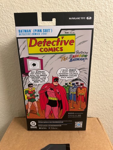 DC Multiverse Pink Batman Platinum Edition 7" Actionfigur - Bild 6 von 6