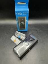 Ring Video Doorbell Wired - Black NIB