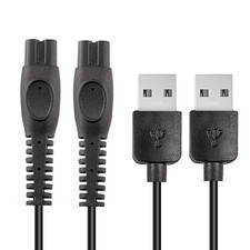 USB-A Charging Cable for Latest Version Philips Norelco 2400 3600 MG5910/49 MG79