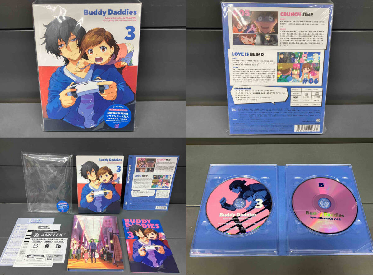 バディ・ダディズ　DVD6巻セット Buddy Daddies Complete DVD Set Volumes 1 to 6 Limited First