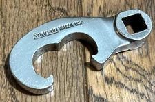 🇺🇸 SNAP ON Tools 1/2" DR Tie Rod Adjusting Crowfoot Socket Wrench 3-3/4" Long