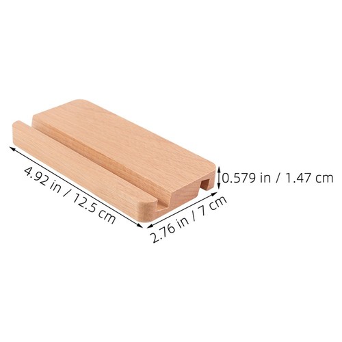Wooden Phone Support Bracket for Tablets and Mobile Devices Holder - 第 6/12 張圖片