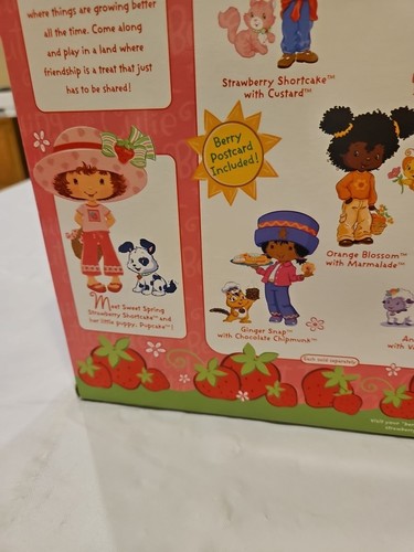 Süßer Frühlings Erdbeer Shortcake mit Pupcake Beere Best Friends Bandai 2002 - Bild 7 von 11