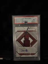 2023 National Treasures Druw Jones Diamond Auto Relic /99 PSA 9