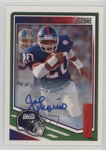 2025 Score Signatures Joe Morris #49 Auto