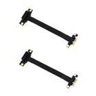 2X PCIE PCI Riser PCI-E Express Riser Card PCIE X1 Extension Cable for8494