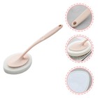 Cleaning Sponges Kitchen Scrubbers Scouring Pad Brush with Handle