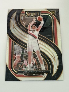 2024-25 Panini Select Donovan Clingan RC Silver Prizm Premier Level #199