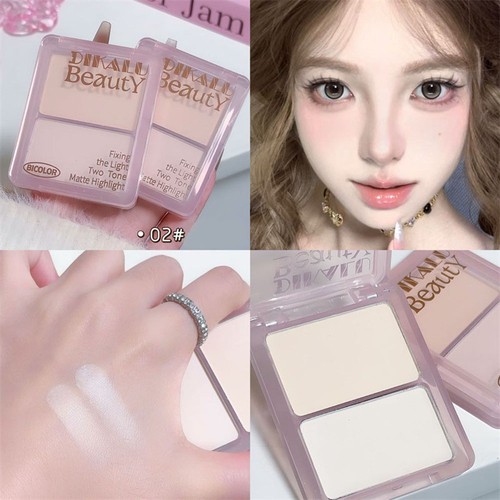 Skin Brighten Matte Face Contouring Highlight Powder Contour Glow Makeup Beauty。 - Picture 22 of 28
