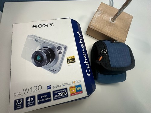 Sony DSC-W120 Cyber-Shot Digital Camera Silver with Retail Packaging - TESTED - Picture 15 of 15