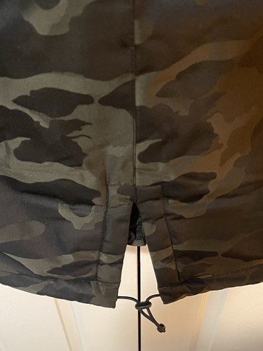 Michael Kors Mens Camouflage Sherpa Lining Winter Warm Parka Dark Olive 2XB-Long - Picture 5 of 13