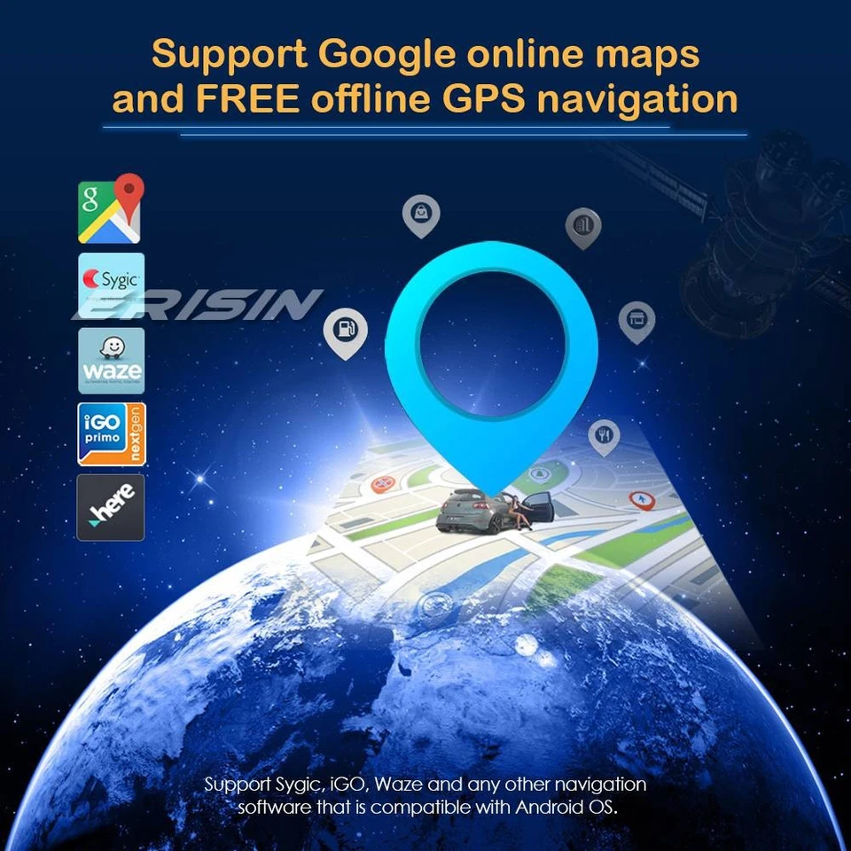 64GO Android 14 Autoradio GPS CarPlay DAB+Wifi DSP CD For AUDI A3 S3 RS3 RNSE-PU - Photo 3/4