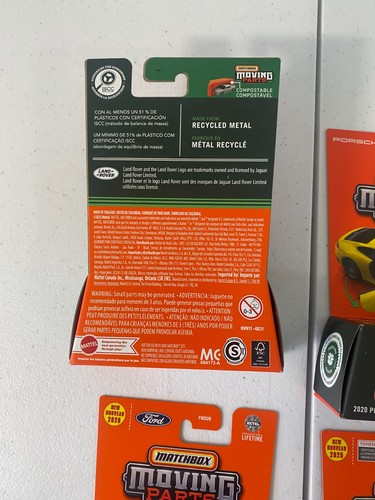 🚘 Matchbox bewegliche Teile Mix Lot von 6 Druckguss-Autos neu versiegelt 🔥 kostenloser Versand - Bild 8 von 9