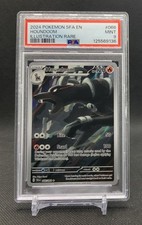 PSA 9 Houndoom 066/064 Illustration Rare SV Shrouded Fable