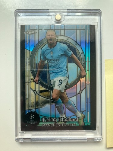 Erling Haaland The Grail #9of9 2022-23 Topps Chrome UCC Man City (A) PREISVORSCHLÄGE MACHEN - Bild 4 von 15