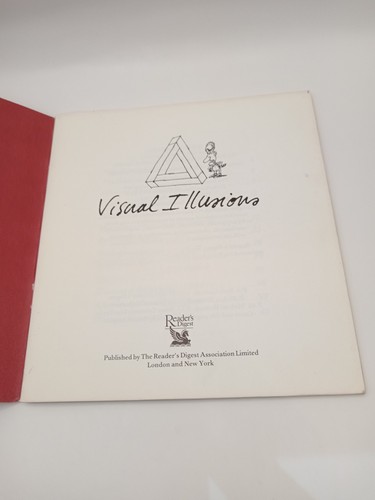 Visual Illusions Reader's Digest 1988 RARE pamphlet Optical eye brain vision VGC - Picture 3 of 4