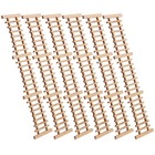  6pcs Fence Picket Fence Garden Fence Bonsai Fairy Picket Fence 1:50 Scale