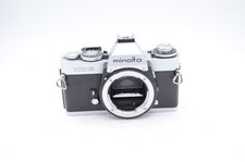 Minolta XD-5 35mm Film SLR Camera Body Only, Chrome AS - IS 