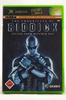 The Chronicles of Riddick: Escape from Butcher Bay (Microsoft Xbox) Spiel in OVP