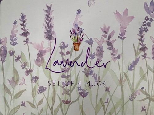 Juego de 4 tazas de porcelana fina Jennifer Rose Gallery The Leonardo Collection LP94059 - Imagen 16 de 16