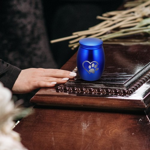 Urns Box Keepsake Urn for Ashes Dog Cremation Urn Small Pet Urns - Bild 12 von 12