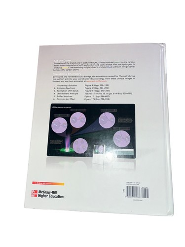 CHEMISTRY, McGraw Hill by Julia Burdge & Chang, 2009, 963 Page Hardcover Book. - Picture 3 of 6