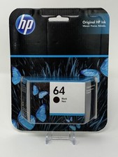 HP 64 Ink Cartridge Black Exp Jun 2019 FREE SHIPPING