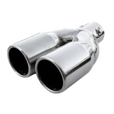 Auspuffblende Endrohr Edelstahl Doppel Für Mazda 2 3 5 Premacy Xedos MPV