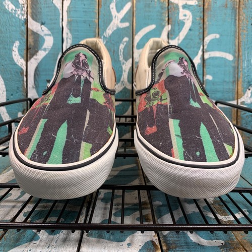 Very Rare Rise Against x Vans “Appeal to Reason” Slip-On Skate OTW Shoes Sz 9 - Picture 3 of 13