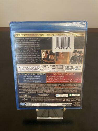Les Misérables Blu-Ray + Digital Copy Ultraviolet Brand New Sealed - Picture 2 of 2
