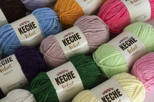 Velvet Yarn for Crocheting Soft Chenille Bulky Baby Blanket Amigurumi Yarn 10... - Picture 4 of 8