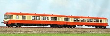 Jouef  Railway - Locos HJ2610 SNCF, 2-unit railcar EAD X 4500 XBD 4531 + 