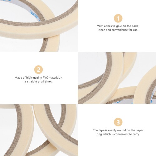 5 Pcs Masking Tape Manicure Double-sided Seamless Adhesive DIY Nail Sticker Art - 第 10/12 張圖片