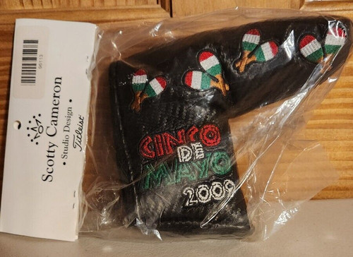 Scotty Cameron 2009 CINCO DE MAYO BANDITO Blade Putter Headcover