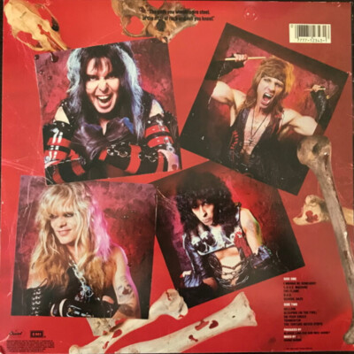 米LP W.A.S.P. W.a.s.p. ST12343 CAPITOL /00260 W.A.S.P. - W.A.S.P. - Capitol Records, EMI - ST-12343 - LP