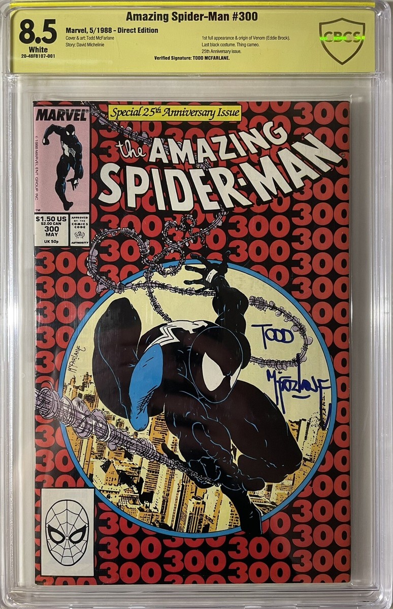 アメコミリーフ FCBD Spider-Man/Venom2021 CGC9.8 Amazing SPIDER MAN vs Venom 1 CGC SS 9.8 Todd McFarlane 300