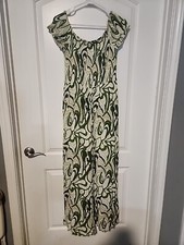 Womens Jumpsuit. Green Size Large