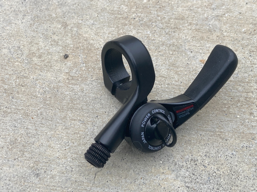 NOS Suntour XC Pro 7 Speed SL-XP00 Black Vintage Friction Thumb Shifters Set - Picture 6 of 13