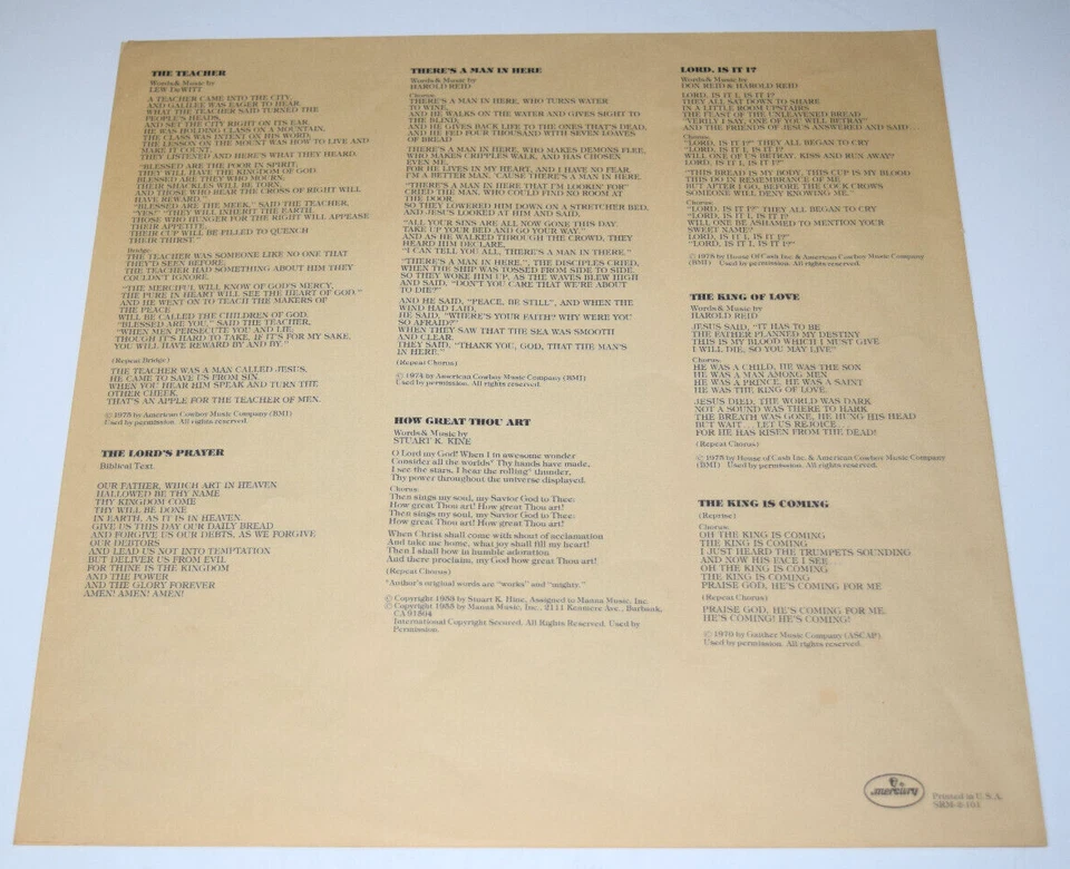 СВЯТАЯ БИБЛИЯ Ветхий и Новый Завет - Statler Brothers - 12" виниловая пластинка 2xLP 1975 - Изображение 2 из 4