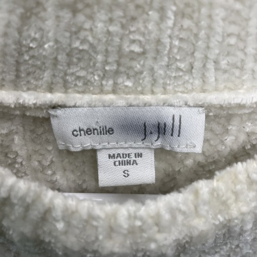 J. Jill Chenille Pullover Pulli Strick Polyester Creme Damen Gr. S - Bild 6 von 7