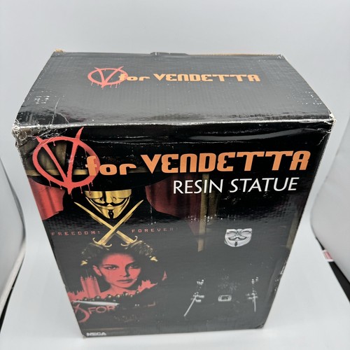 Neca V For Vendetta Resin Statue Figure 12 inch Limited Edition Collectible - Picture 18 of 24