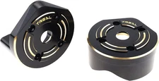 Treal Brass Outer Portal Covers Heavy Weights 93G for Axial Capra UTB/SCX10 Iii-