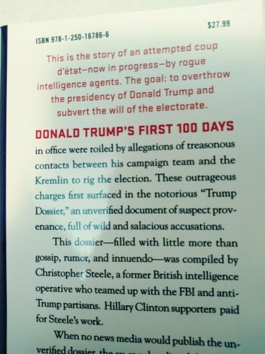 Rogue Spooks : The Intelligence War on Donald Trump Hardcover 1st Edition 2017 - Picture 3 of 8