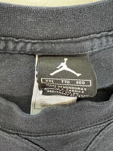 Vintage Air Jordan XIV Promo T-Shirt Size 2XL Y2K Black - Picture 5 of 8