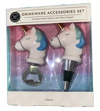 Modern Expressions NEW UNICORN Drinkware Accessories Bottle Opener Wine Stopper