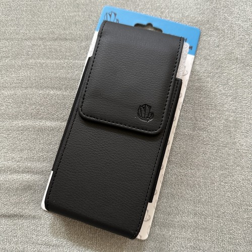 Für Motorola Moto G Stylus 2021 6,8" schwarz Leder Holster Etui Gürtelclip Etui - Bild 2 von 6