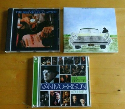 CD-Sammlung // Neil Young Storytone & best of ERIC CLAPTON & Van Morrison 3