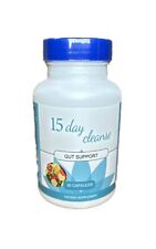 15-Day Cleanse - Gut and Colon Support  Caffeine-Free Advanced Formula Non-GMO