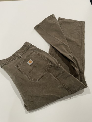 Carhartt Tarmac Rugged Flex Relaxed Fit Duck Utility Work Pant 42x32 Real 42x30 - Picture 2 of 15